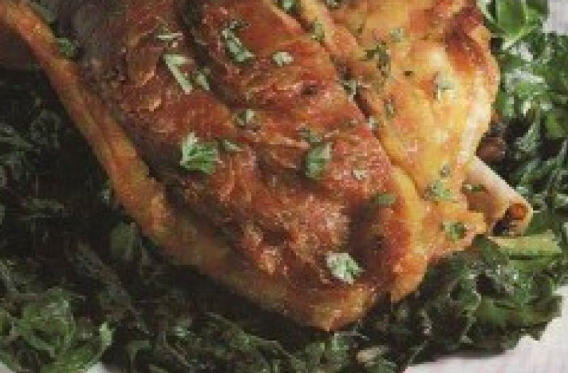 Confit d’oie à l’Oseille