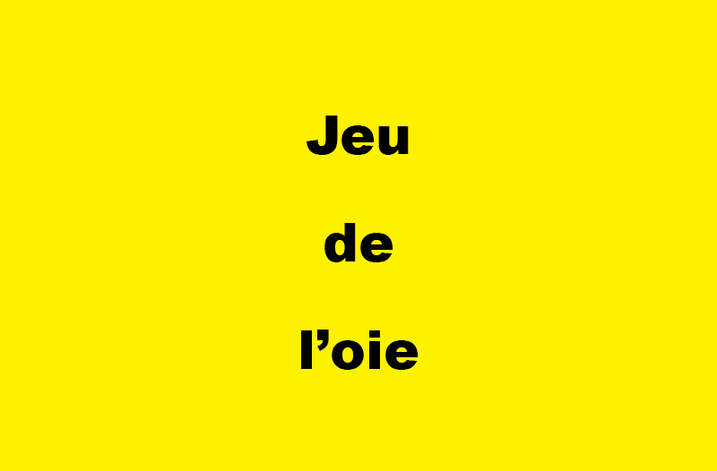 Jeu de l'Oie