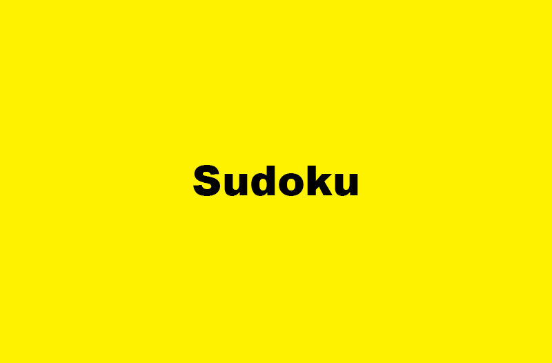 Sudoku