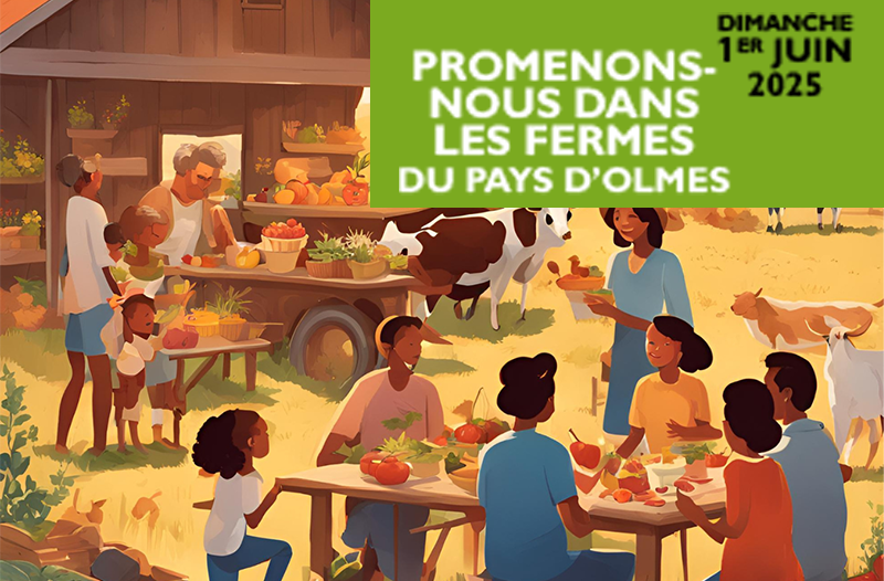 PROMENONS-NOUS DANS LES FERMES DU PAYS D'OLMES
